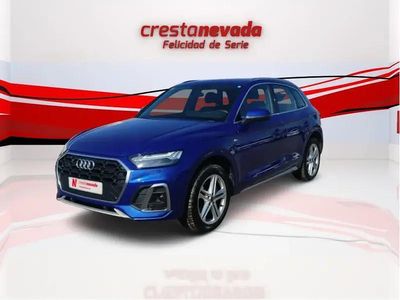 Usado Audi Q5 S-Line 367 CV (269 kW) 2021 Azul SUV