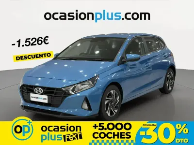 Usado Hyundai i20 84 CV (61 kW) 2022 Azul Utilitario