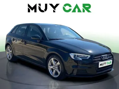 Usado Audi A3 Sportback 150 CV (110 kW) 2018 Negro Utilitario