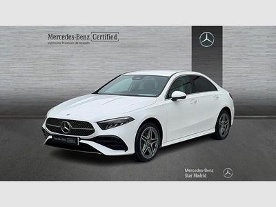 Usado Mercedes A250 AMG line 218 CV (160 kW) 2023 Blanco Berlina