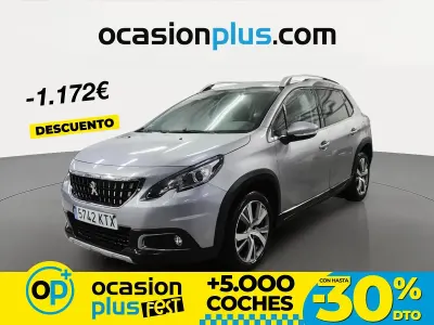 Usado Peugeot 2008 Allure 110 CV (80 kW) 2019 Gris SUV