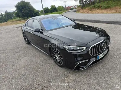 Usado Mercedes S500 435 CV (319 kW) 2021 Negro Berlina