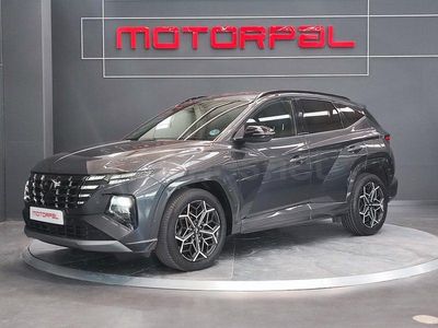 Usado Hyundai Tucson N Line 150 CV (110 kW) 2021 Gris SUV