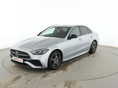 Gris Usado 2025 Mercedes C200 AMG line Berlina | 42.099 € (Super precio)