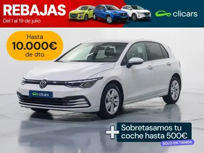 Usado VW Golf VIII Life 115 CV (84 kW) 2022 Blanco Berlina