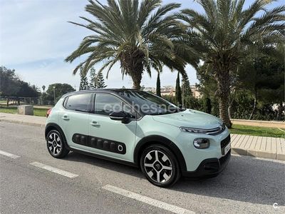 Verde Usado 2018 Citroën C3 PureTech Berlina | 8900 € (Precio justo)