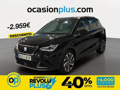 Usado Seat Arona FR 150 CV (110 kW) 2024 Negro SUV