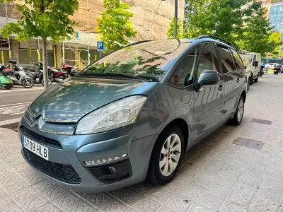 Usado Citroën Grand C4 Picasso Seduction 112 CV (82 kW) 2012 Gris / plata Monovolumen