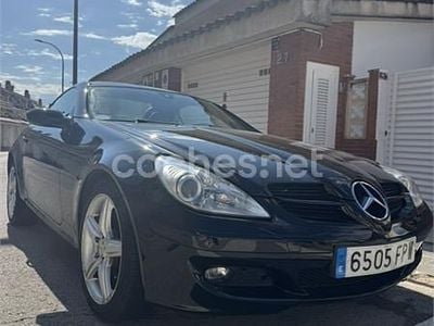 Usado Mercedes SLK200 163 CV (119 kW) 2006 Negro Descapotable