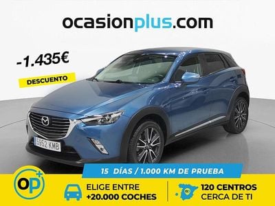 Usado Mazda CX-3 Luxury 105 CV (77 kW) 2018 Azul SUV