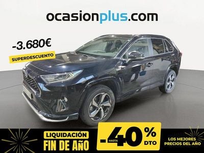 Negro Usado 2021 Toyota RAV4 Advance Recogida | 34.990 € (Precio justo)