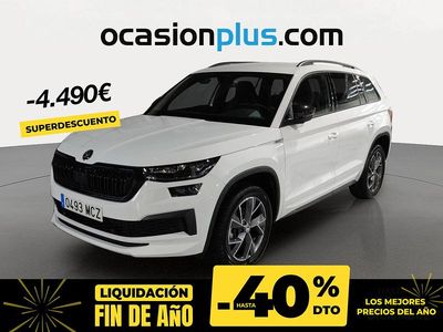 Blanco Usado 2022 Skoda Kodiaq SportLine SUV | 31.250 € (Precio justo)