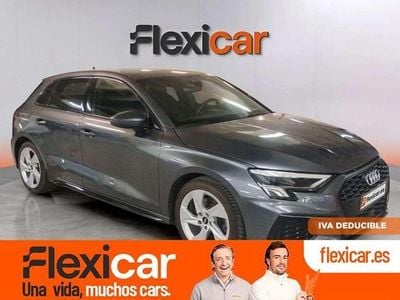 Usado Audi A3 S-Line 150 CV (110 kW) 2020 Gris Berlina