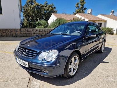 Usado Mercedes CLK500 Avantgarde 306 CV (225 kW) 2004 Azul Coupe