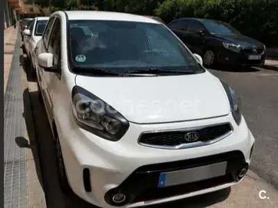 Usado Kia Picanto 66 CV (48 kW) 2015 Blanco Utilitario