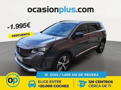 Usado Peugeot 5008 GT 130 CV (95 kW) 2022 Gris SUV