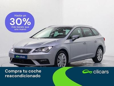 Usado Seat Leon XCELLENCE 130 CV (95 kW) 2020 Gris / plata Familiar