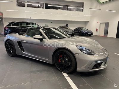 Usado Porsche 718 Boxster 300 CV (220 kW) 2017 Gris / plata Descapotable