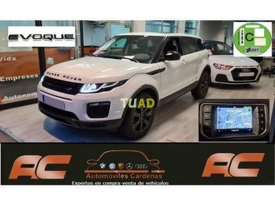 usado Land Rover Range Rover evoque 2.0L TD4 Diesel 110kW (150CV) 4x4 SE TECHO PANORAMICO-FAROS LED-CUERO NEGRO