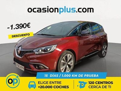 Usado Renault Scénic IV Zen 130 CV (95 kW) 2018 Rojo Monovolumen