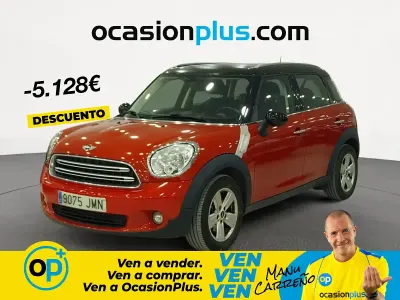 Brugt Mini Cooper D Countryman 112 HK (82 kW) 2016 Rød SUV