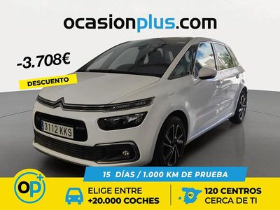 Usado Citroën C4 Feel 120 CV (88 kW) 2018 Blanco Monovolumen