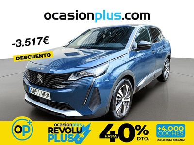 Usado Peugeot 3008 Allure 130 CV (95 kW) 2024 Azul Pickup/Camioneta