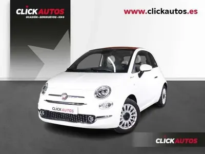 Usado Fiat 500 Dolcevita 71 CV (52 kW) 2021 Blanco Descapotable