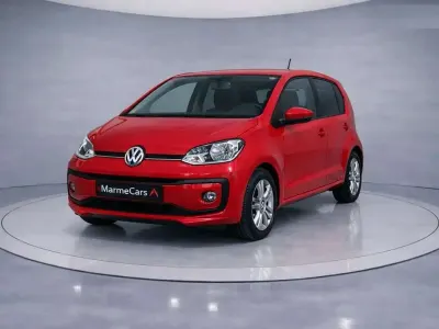 Usado VW up! 75 CV (55 kW) 2016 Rojo Utilitario