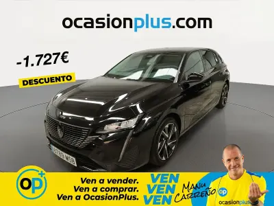 Usado Peugeot 308 Allure 130 CV (95 kW) 2024 Negro Berlina