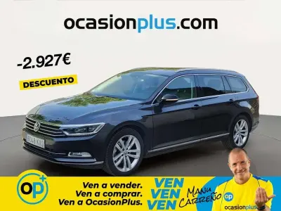Usado VW Passat Sport 150 CV (110 kW) 2019 Gris Familiar