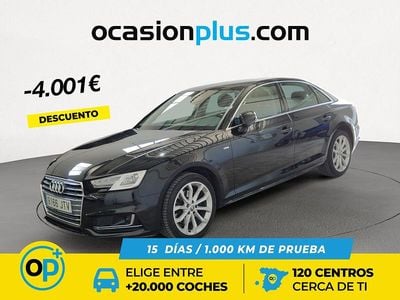 Negro Usado 2016 Audi A4 S-Line Berlina | 16.899 € (Buen precio)