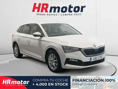 Brugt Skoda Scala 95 HK (69 kW) 2022 Hvid Hatchback