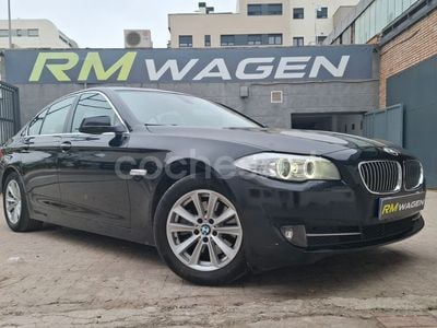 Usado BMW 520 Efficient Dynamics 184 CV (135 kW) 2011 Negro Berlina