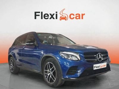Usado Mercedes GLC220 170 CV (125 kW) 2019 Azul SUV