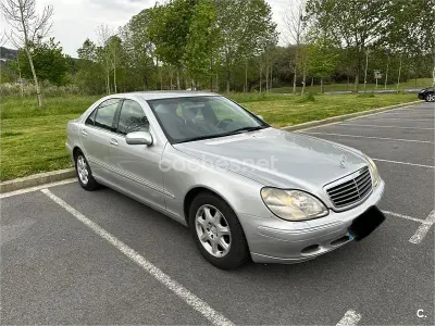 Usado Mercedes S320 231 CV (169 kW) 1999 Gris / plata Berlina
