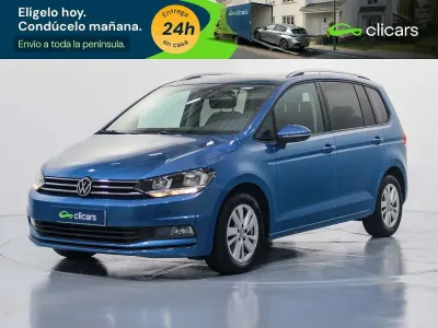 Usado VW Touran Advance 116 CV (85 kW) 2020 Azul Monovolumen