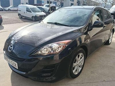 Usado Mazda 3 Active Plus 105 CV (77 kW) 2010 Negro Utilitario