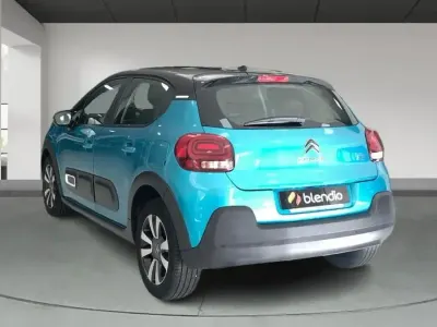 Usado Citroën C3 Feel 83 CV (61 kW) 2021 Azul Utilitario