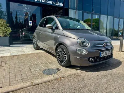 Usado Fiat 500 Lounge 69 CV (50 kW) 2018 Gris / plata Berlina