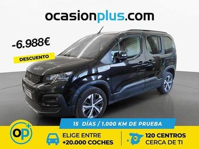 Usado Peugeot Rifter Business-Line 130 CV (95 kW) 2023 Negro Monovolumen