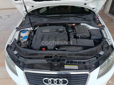 Usado Audi A3 Cabriolet Attraction 105 CV (77 kW) 2011 Blanco Descapotable
