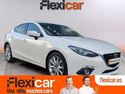 Usado Mazda 3 Luxury 150 CV (110 kW) 2016 Blanco Berlina