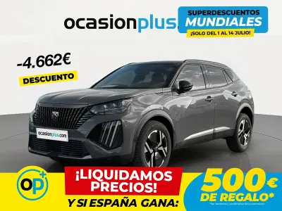 Usado Peugeot 2008 GT 130 CV (95 kW) 2024 Gris SUV