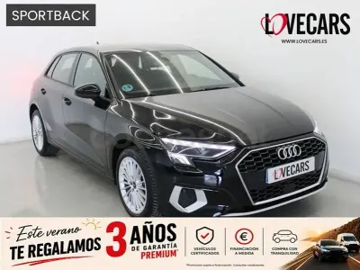 Usado Audi A3 Advanced Plus 116 CV (85 kW) 2022 Negro Berlina