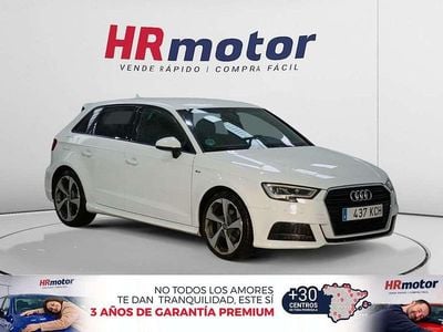 Usado Audi A3 S-Line 151 CV (111 kW) 2017 Blanco Utilitario