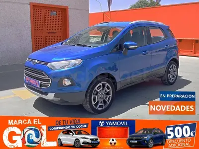 Usado Ford Ecosport Titanium 91 CV (66 kW) 2015 Azul SUV