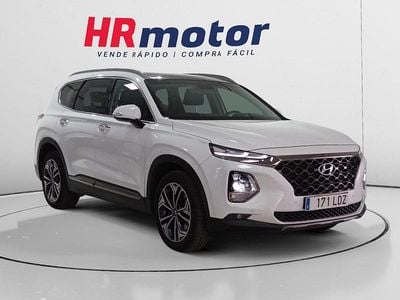 Blanco Usado 2020 Hyundai Santa Fe SUV | 30.490 € (Un poco caro)