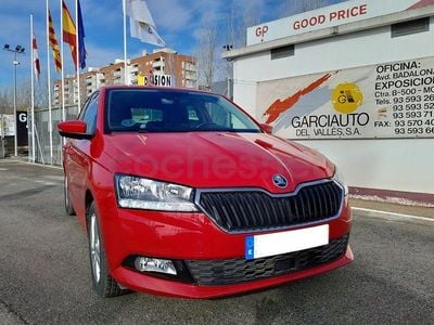 Usado Skoda Fabia 110 CV (80 kW) 2019 Rojo Berlina