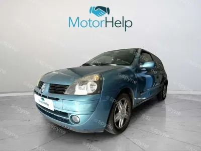 Begagnad Renault Clio II Campus 60 HK (44 kW) 2007 Blå Halvkombi